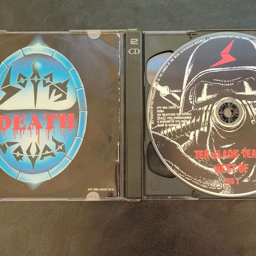 Sodom Ten Black Years Best Of 2xCD compilation