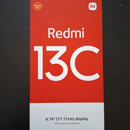 Xiaomi Redmi 13C Midnight Black smartphone new, 128GB