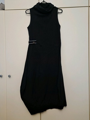 Μιντι αμανικο μαύρο φόρεμα A.L.E. σαν καινούργιο