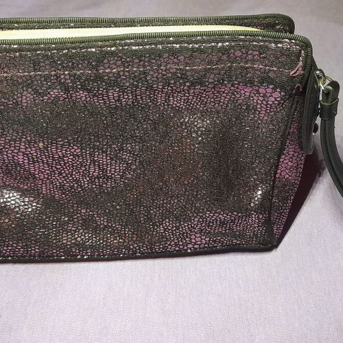 Victoria Secret clutch bag used, purple