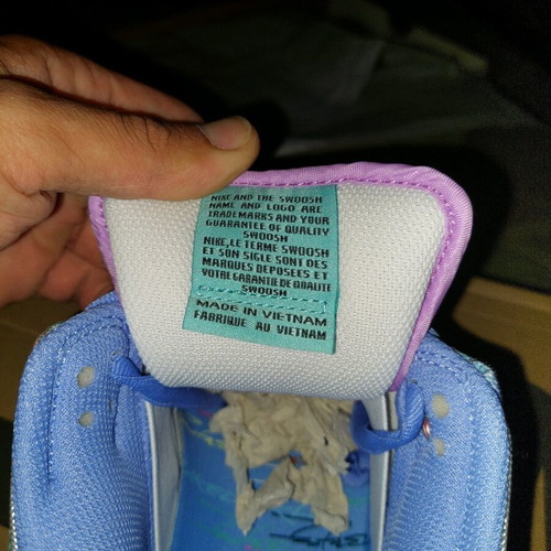 Nike Sb Dunk Futura Laboratories sneakers new, size 45, white and blue