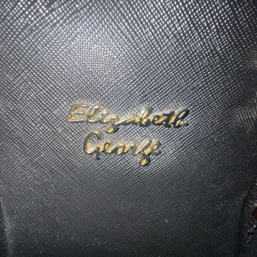Elizabeth George leather bag black crossbody like new, unworn