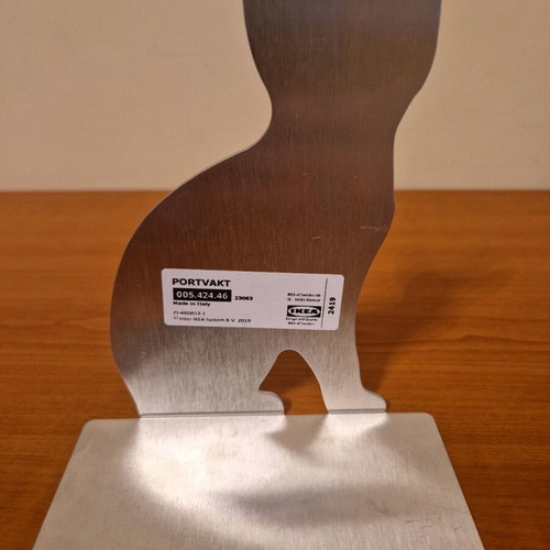 IKEA bookstand used, cat design