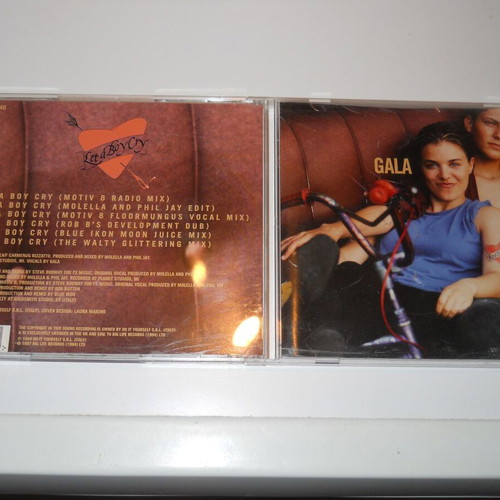 Gala Let A Boy Cry CD single used, electronic