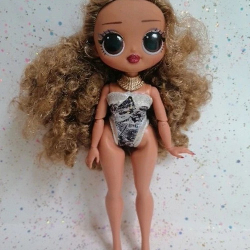 Lol Omg Surprise dolls used, set of 3 with flaws