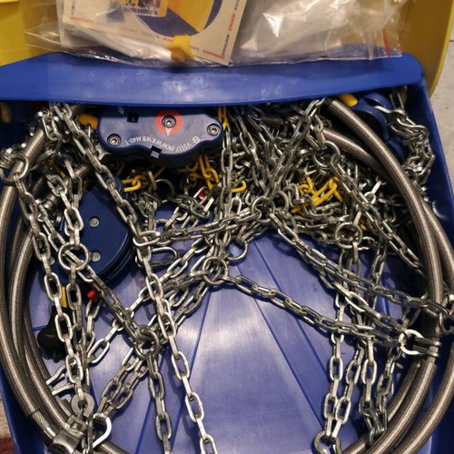Weissenfels Clack & Go No 90 (9mm) snow chains like new