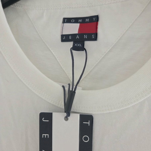 Tommy Hilfiger T-shirt, white, XXL, 100% cotton