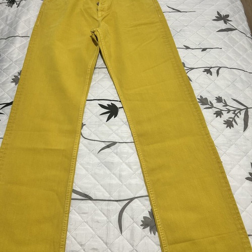 Pepe Jeans women's yellow pants size 28/30 new with tag