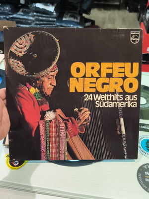 Orfeu Negro vinyl record 24 welthits aus sudamerika used