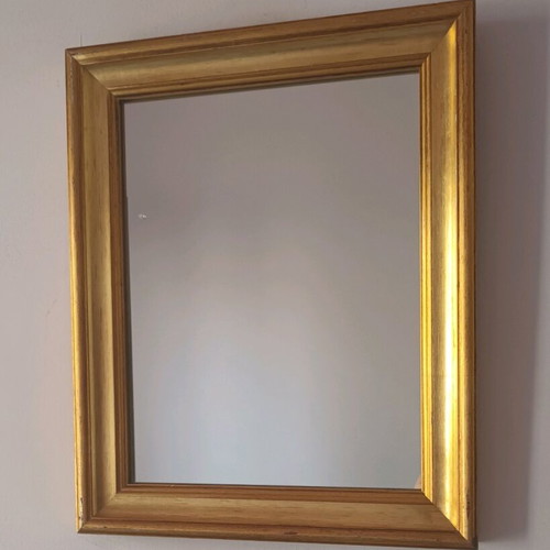 Mirror in frame 43x35 cm used