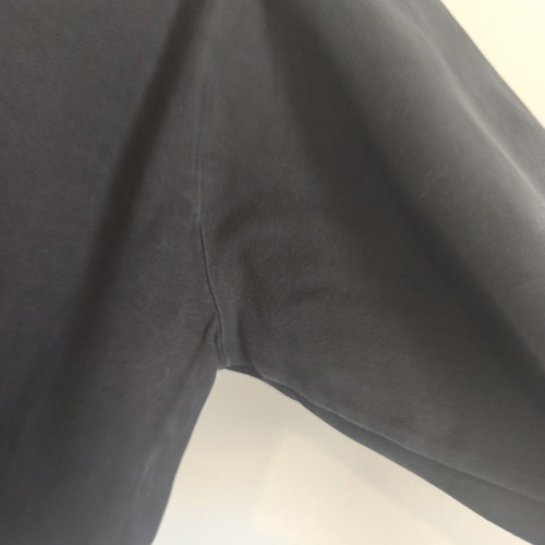 Men's long sleeve elastic black shirt XL