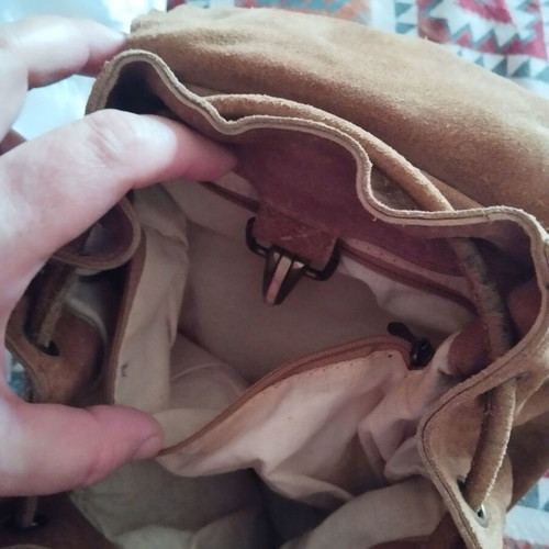 Highdesign Leather Women's Back Pack like new