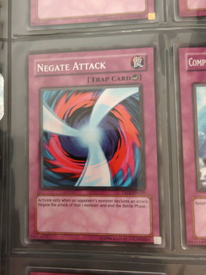 Yu-Gi-Oh card Negate Attack like new