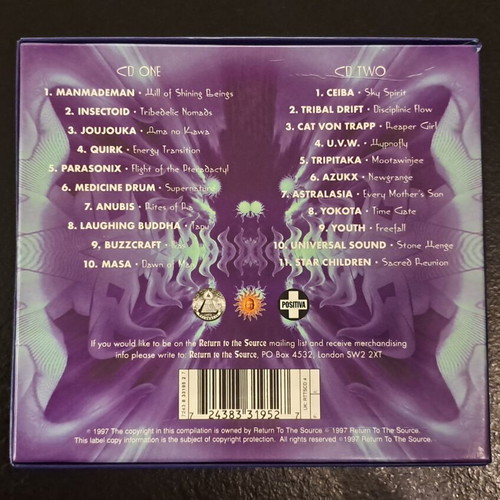 Return to the Source Sacred Sites 2CD compilation