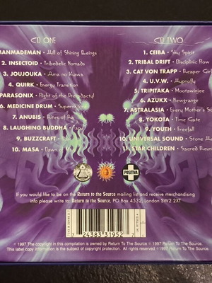 Return to the Source Sacred Sites 2CD compilation