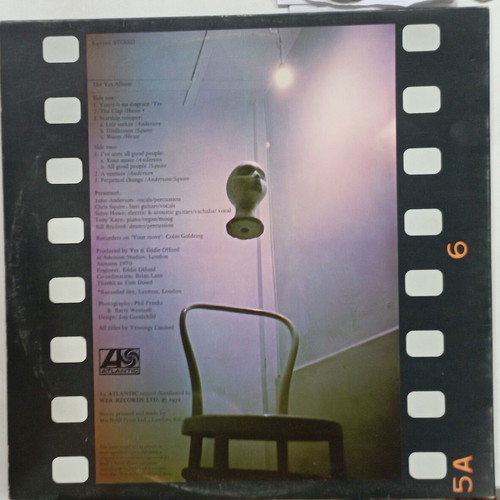 The Yes Album vinyl used