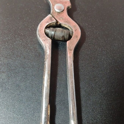 Old pruning shears used