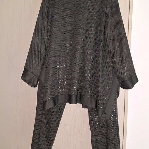 Plus size sequin set