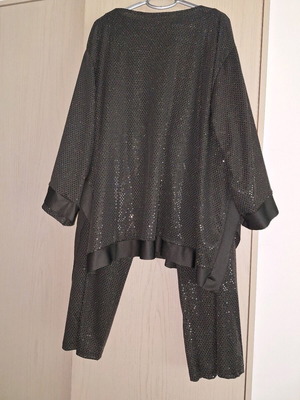 Plus size sequin set