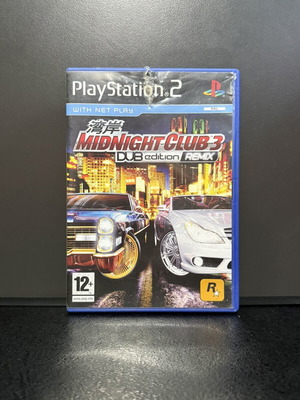 Midnight Club 3 DUB Edition Remix PS2 game