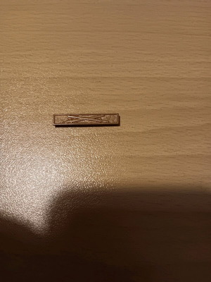 Διεμβολή τραυματισμού ξίφη μεταλλίου 1ου Βαλκανικού πολέμου μεταχειρισμένη