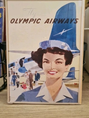 Wooden decorative sign Olympic like new 13×18 cm