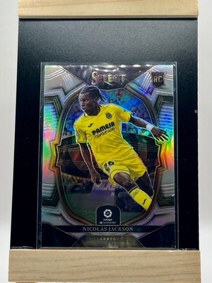 Select La Liga Nicolas Jackson Silver Prizm Terrace Rookie RC #98 σαν καινούργιο