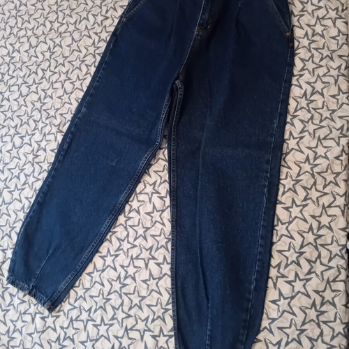 Baggy jeans like new, size M-L, blue