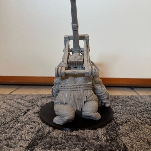 Lord of the Rings 3D Troll Catapult 32cm Navarate Studios like new