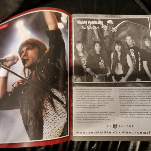 Iron Maiden Ed Factor magazine like new