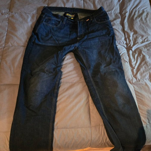 Klim motorcycle jeans like new, size 38 tall