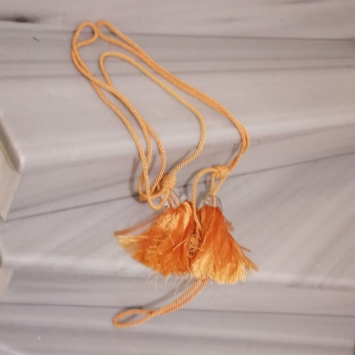 Pair of new curtain tiebacks