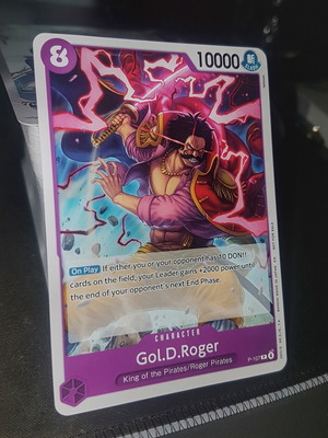 Gol. D. Roger One Piece TCG Promo card like new
