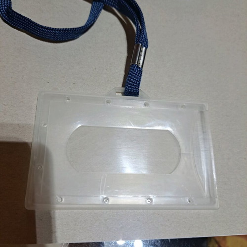 Lanyard with cardholder new, blue