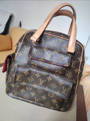 Louis Vuitton Monogram Excentri Cite handbag hand brown like new