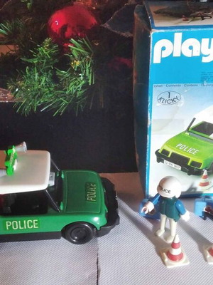 Playmobil Lyra 1976 No 3215 Police σαν καινούργιο, πλήρες σετ