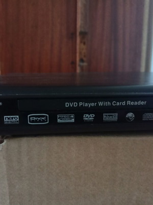 DVD player like new without remote control
