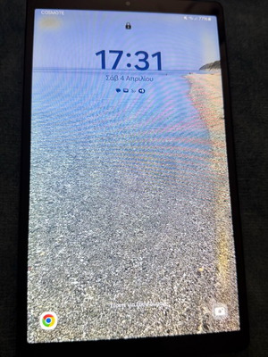 Tablet Samsung A7 Lite μοντέλο 2021 σαν καινούργιο με θήκη stand