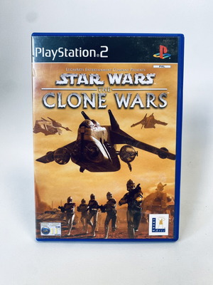 Star Wars Clone Wars PlayStation 2 PS2 like new, full English
