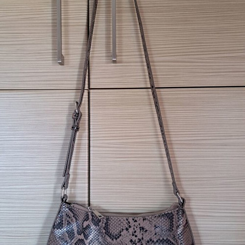 Motf crossbody bag, grey and brown