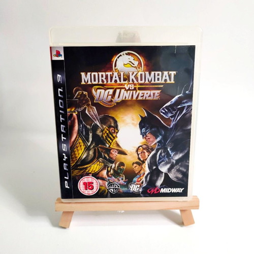 PS3 Case Mortal Kombat vs DC Universe used