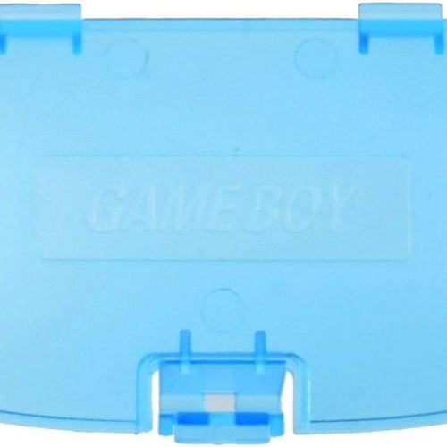 Gameboy Color Battery Cover Clear Blue OEM new