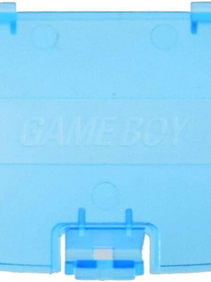 Gameboy Color Battery Cover Clear Blue OEM new