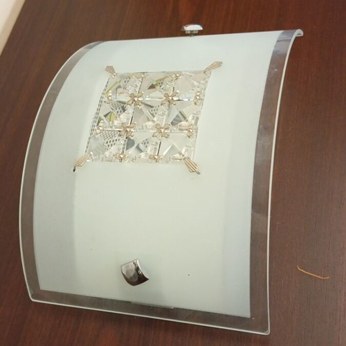 Wall light new with glass crystals