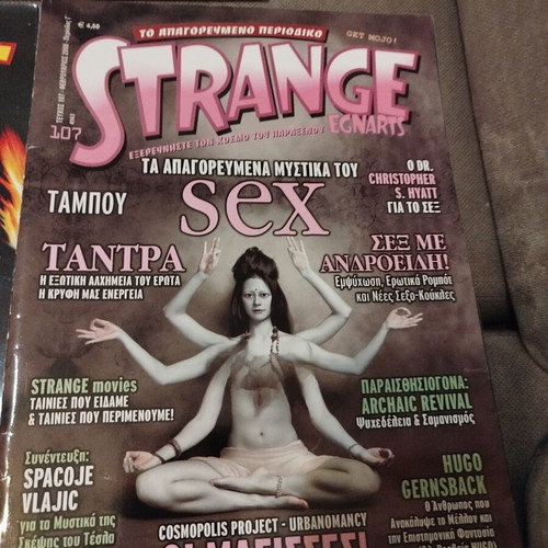 Strange magazine pack of 7 issues with Tesla book like new