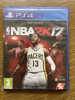 NBA 2K17 PS4 game