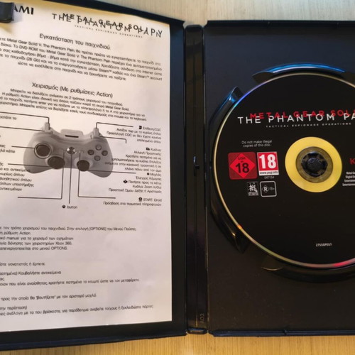 Metal Gear Solid V The Phantom Pain PC like new