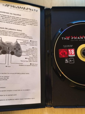Metal Gear Solid V The Phantom Pain PC like new