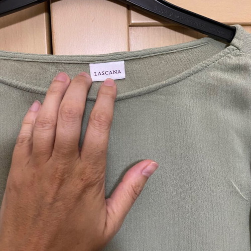 Lascana khaki caftan one size used