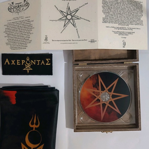 Acherontas Nekyia Wooden-Box CD new, black metal
